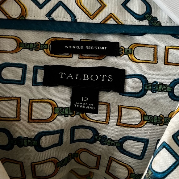 TALBOTS Button Down Shirt - Picture 2 of 5